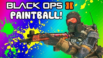 Vanoss Deleted Video: Black Ops 2 Paintball FUN - Custom Game Mode on RUSH, Funny Moments