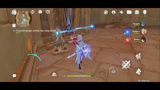 Proceed Deeper Within the Ruins (0/2) | The Secret of Al-Ahmar Quest Guide | Genshin Impact