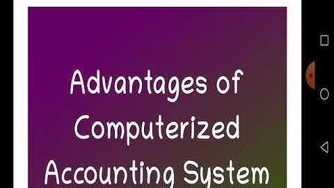 Plusone Accountancy Chapter 13 Computerised Accounting System
