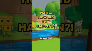 Who Can Cross the Creek? 🔥💧🌱🌪️#animation #cartoon #funny #blender