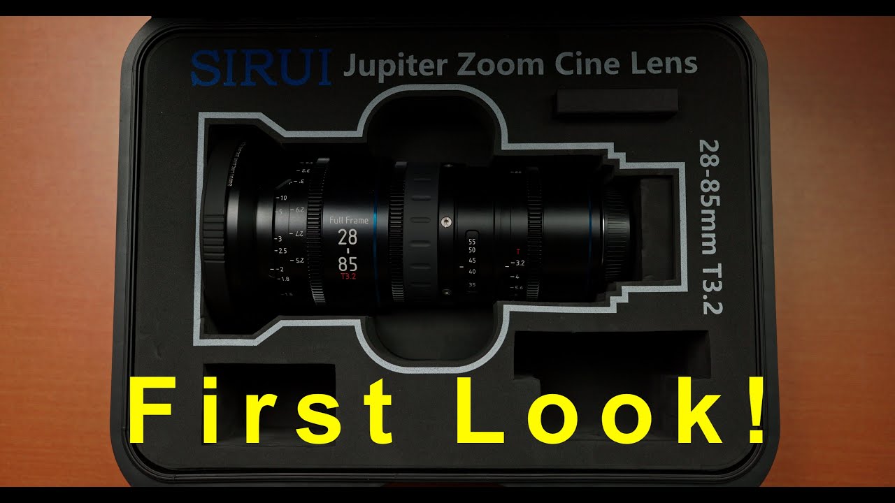Sirui Jupiter 28-85mm T3.2 Full Frame Cine Zoom Lens - YouTube