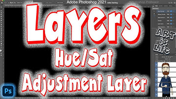 Intro Course-Photoshop 2021: Layers-Hue/Sat Adjustment Layer for Global Color Shift (Session1 vid14)