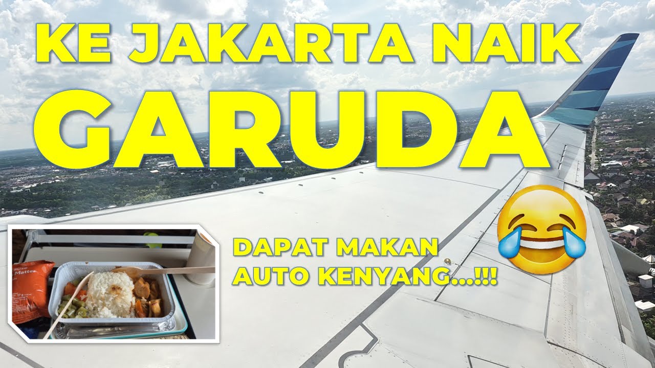 Palangka Raya - Jakarta Naik Pesawat Garuda | Canggung...