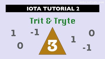 IOTA tutorial 2: Trit and Tryte