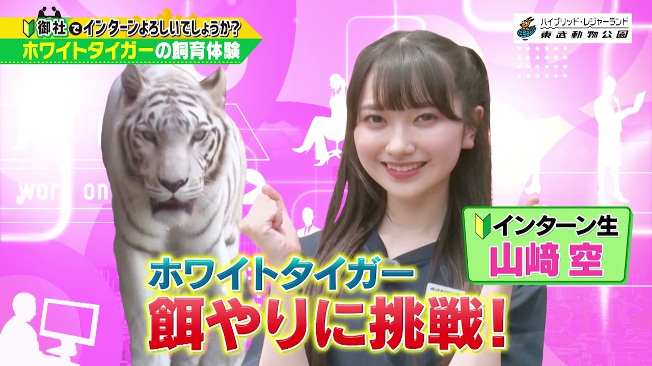 ビジネスバラエティ「御社でインターンよろしいでしょうか？」7/8(土)放送回を一部公開☆AKB48の山﨑空が東武動物公園で1日インターン！