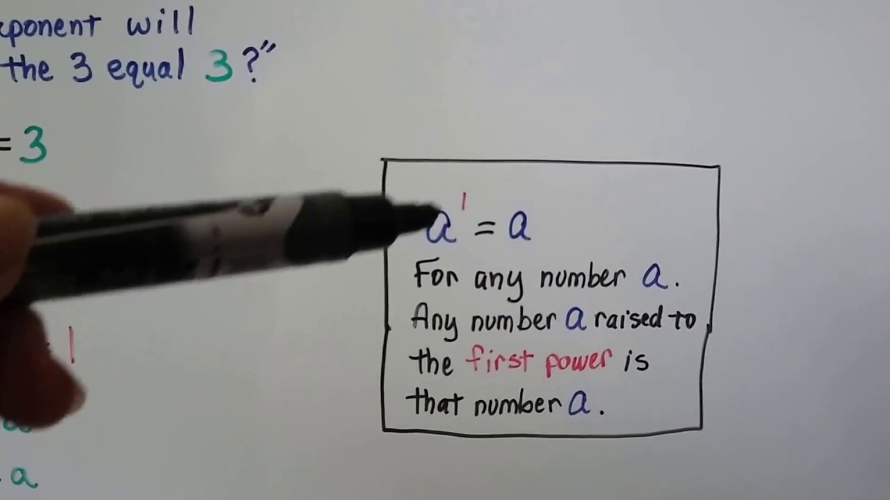Algebra II  12.4d, Properties of Log of 1 & Log of the base
