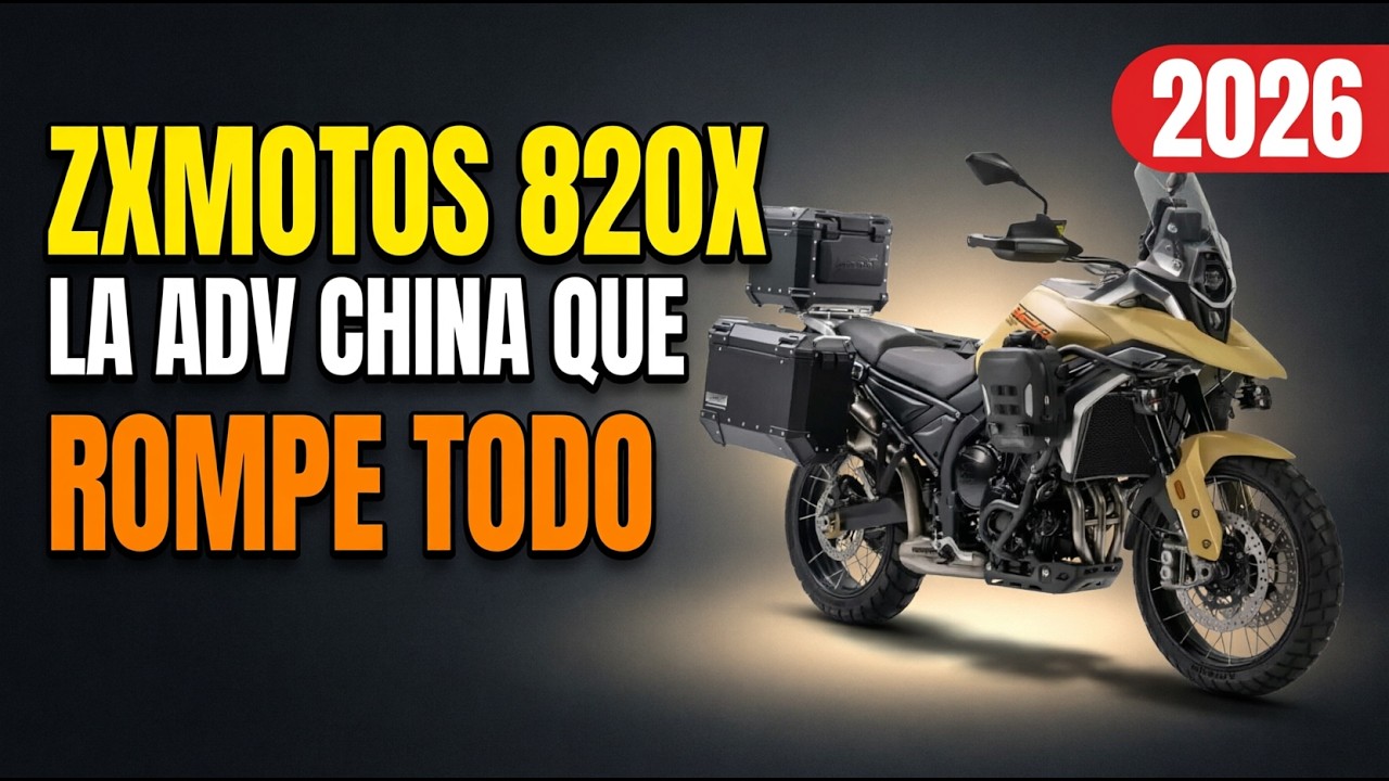 ZXMotos 820 ADV Mito o Relidad? - YouTube