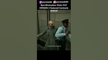 Best Elimination Tricks #127 🔥😎 HITMAN 3 Featured Contracts #shorts #gaming #hitman3 #hitmanwoa