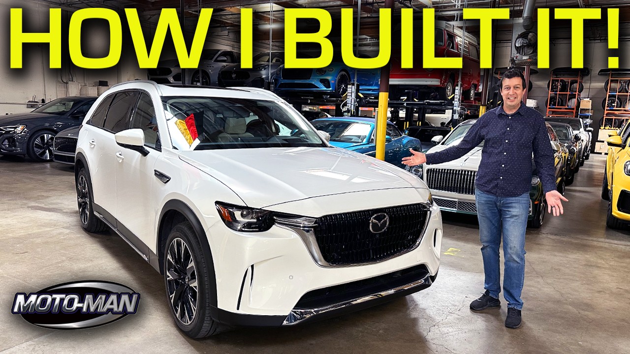 Как и почему Mazda создала CX-90 PLUG IN HYBRID с Дэйвом Коулменом