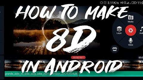 How to make 8D audio in kinemaster | Android || DS STUDIOS ||