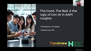 3Af - The Good, The Bad, And The Ugly In Generative Ai & Synthetic Datas Impact On Aapi Consume