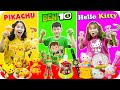 Đồ Chơi Cổng Trường Độc Lạ Theo Màu Pikachu, Hello Kitty Và Ben10 ♥ Min Min TV Minh Khoa