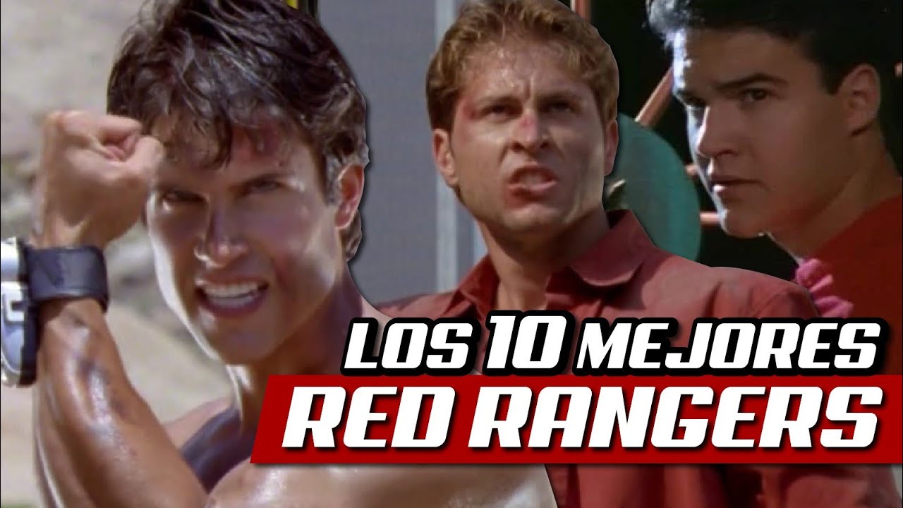 ⚡ LOS 10 MEJORES RED RANGERS ⚡ | Armando R.