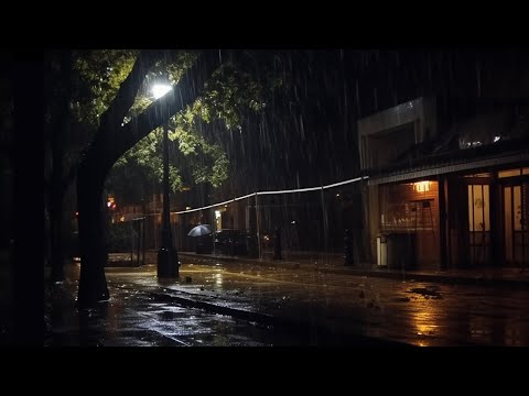Relaxing Heavy Rain and Thunder Sounds for Sleeping | Help Study, Meditation, PTSD, Insomnia