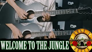 Welcome To The Jungle (Guns N' Roses) - Acoustic Guitar Cover Full Version