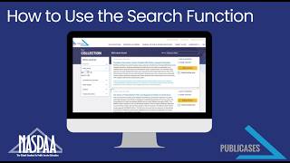 How to Use the Search Function