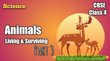 cbse | class 4 science | Animals living and surviving | Part 3