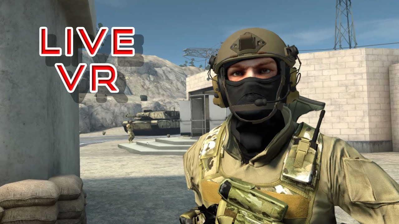 Live VR Military Simulator - 
