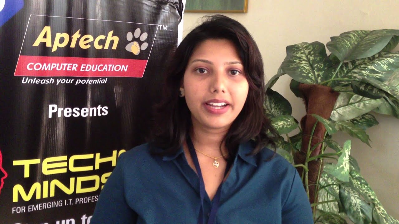 Aptech Student Testimonial for Techno Minds Event - YouTube
