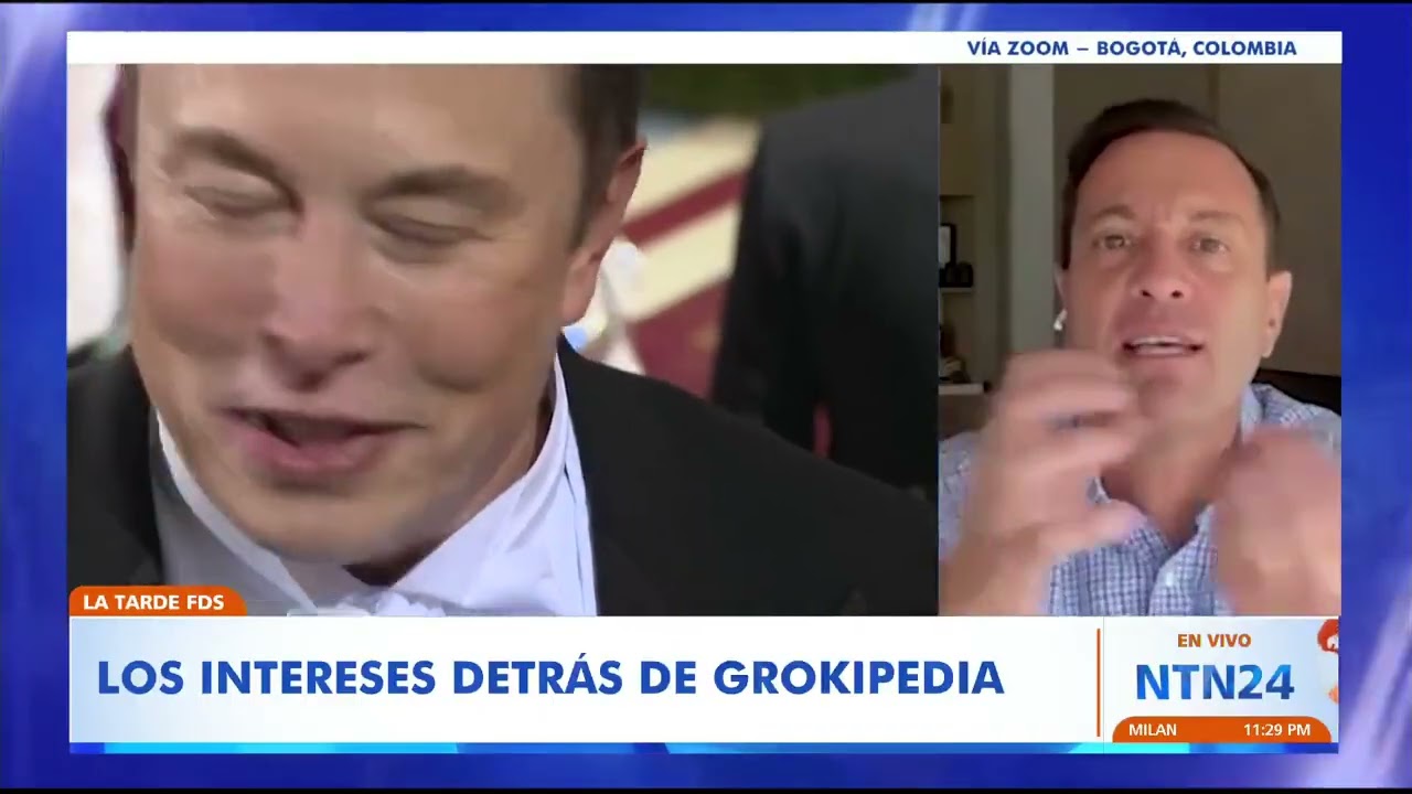 Entrevista France 24 - Samir Estefan: Grokipedia