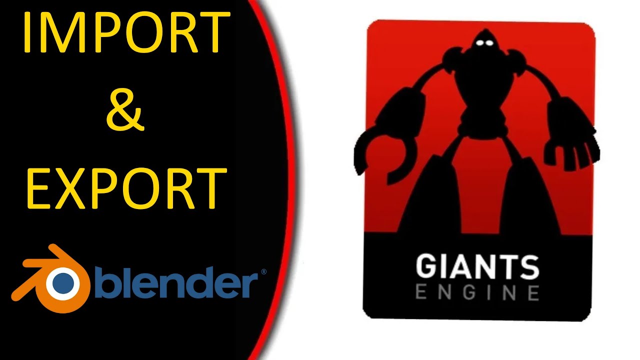 & Import - Giants Editor Blender FS22 YouTube