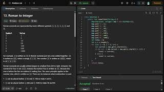 Roman to Integer in java
