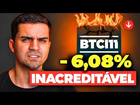 BTCI11 IN FREEFALL! Is management hiding something from you?