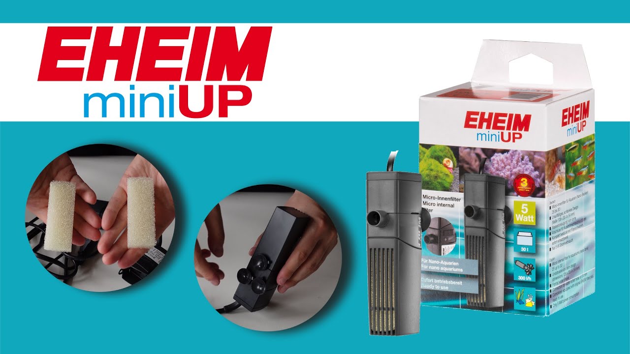 As efficient as an external filter  EHEIM GmbH & Co. KG. Leading aquarium  manufacturer.