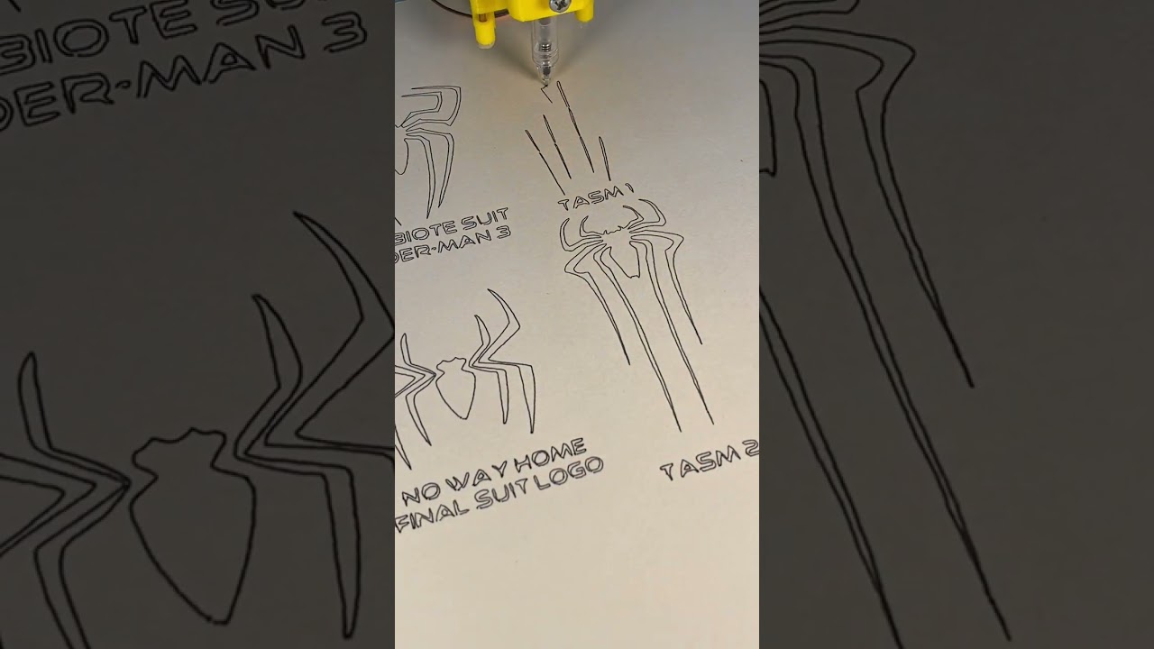 Spider-Man Movie Symbols Evolution  🎥🕸️ 