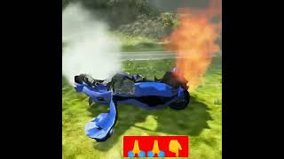 Realistic car crash #33 Beamng.drive