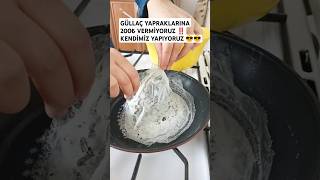 Evde Güllaç Yapraği Nasil Yapilir Üllaç Üllaçnasılyapılır Üllaçtarifi