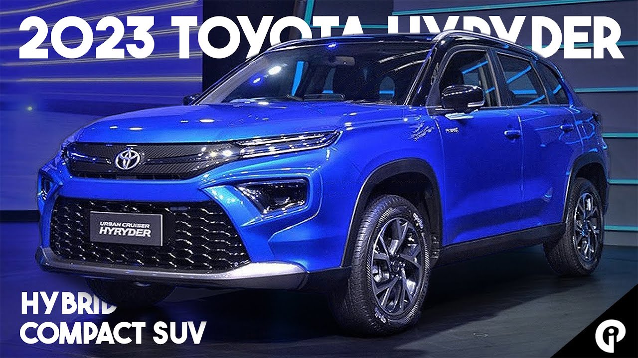 2023 Toyota Hyryder (Urban Cruiser) - Hybrid Compact SUV - YouTube