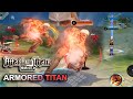 ARMORED TITAN AS YIN MOBILE LEGENDS X ATTACK ON TITAN SKIN SHOWCASE