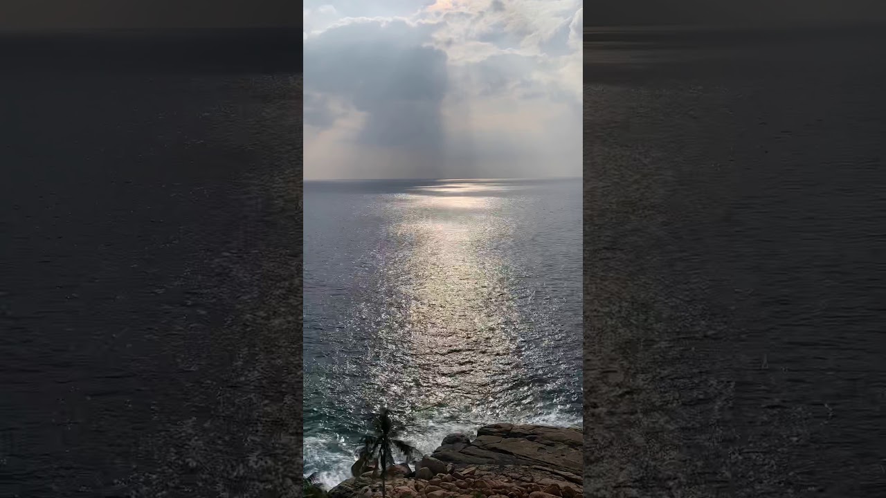 Sunset at Kovalam Beach