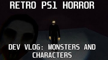 Dev Vlog #4 - Monsters and Characters - Retro ps1-ish game