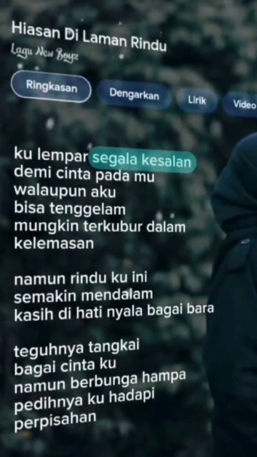 Hiasan Di Laman Rindu(New Boys)#lagumelayu#malay#newboys#liriklagu#videomusic#musicvideo#lirik