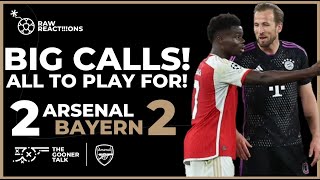 Penalty Calls, Handballs and Red Card Duels | Arsenal 2-2 Bayern Munich