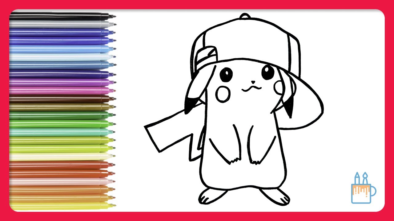 Pikachu pikachu, Pokemon para colorir, Pikachu