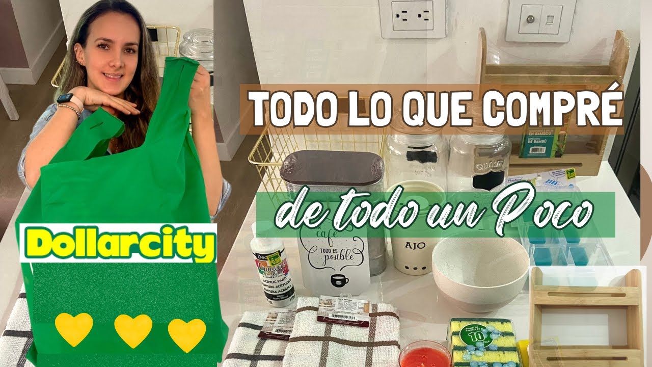 Descubre LO QUE COMPRÉ🛍️ para mi apartamento | #dollarcity EL PARAISO de las COMPRAS ECONÓMICAS