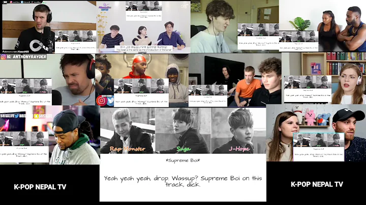 BTS(방탄소년단)Cypher PT.2 : Triptych  colour coded lyrics Reaction || Mashup