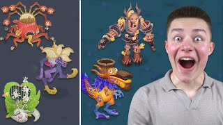 TONS Of NEW Monsters!  Month of the Mythical 3 & Rare Zuuker (My Singing Monsters)