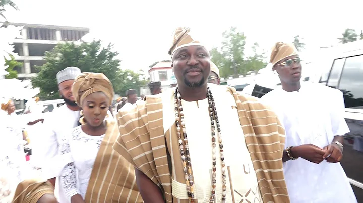 ALH. AHMAD ALAWIYE GRAND ENTRANCE WITH HIS BEAUTIFUL FAMILY AT HIS 50YEARS BIRTHDAY PARTY