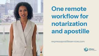 Remote Notary and Apostille