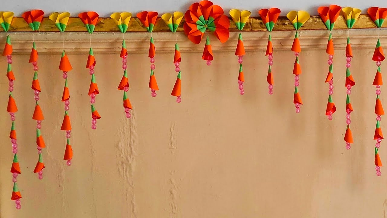 door wall hanging craft ideas/ door wall hanging/wall hanging craft