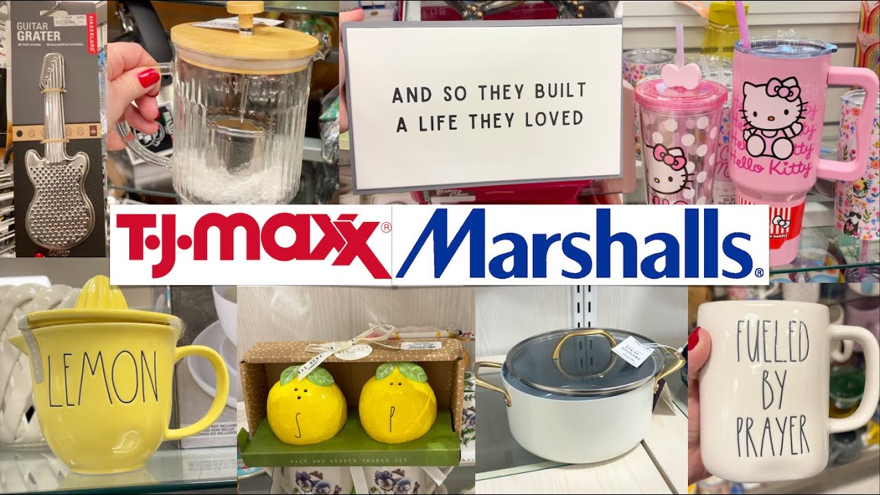 HOME GOODS, TJ MAXX, MARSHALLS HOME DECOR SHOP WITH ME 2024, KITCHEN