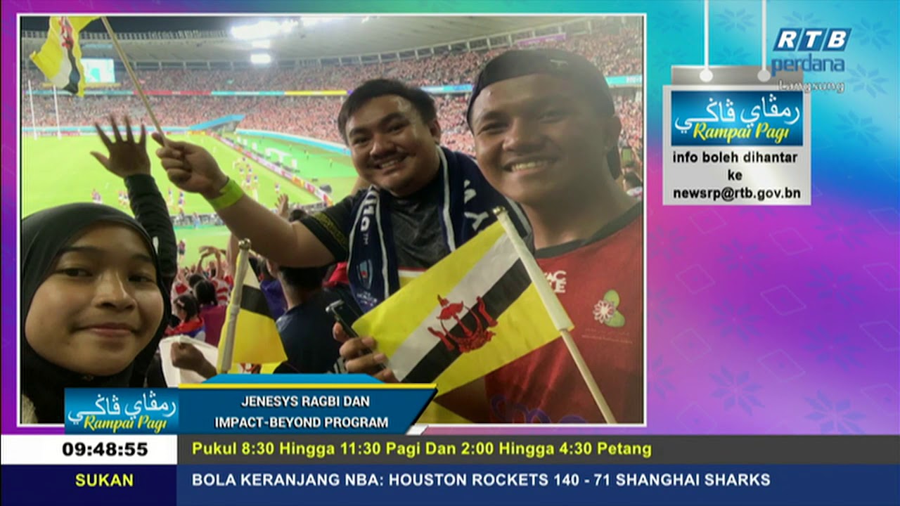 Rampai Pagi 2 Oktober 2019   Segmen Jenesys Ragbi dan Impact-Beyond Program