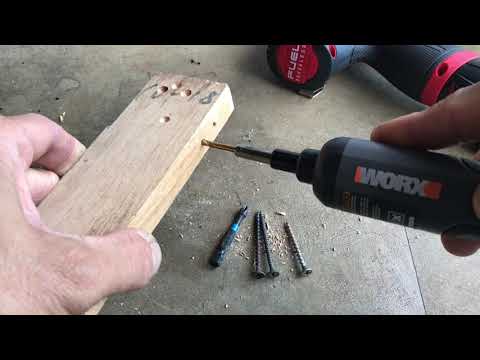 WORX WX240L 4V Power Screw Driver, Torquey little screw driver