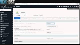 Installing Avactis with Softaculous in cPanel