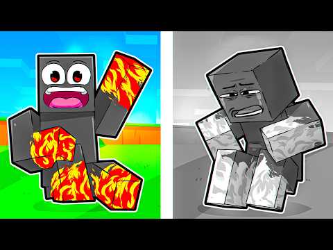 Our COLORS are GONE in Minecraft!