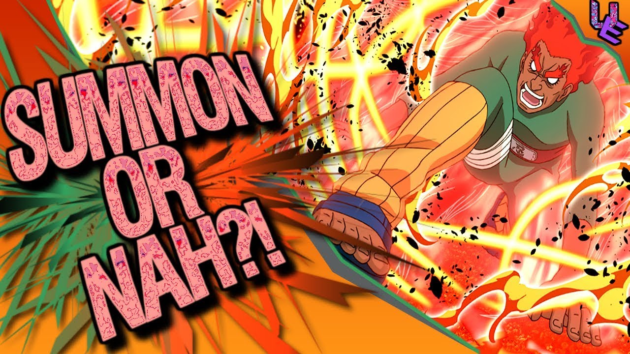 SUMMON OR NAH?! BLAZING FEST NIGHT GUY! | Naruto Shippuden Ultimate Ninja Blazing